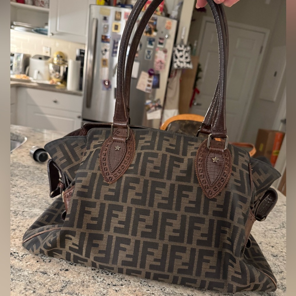 Fendi Zucca Etnico Vintage Bag